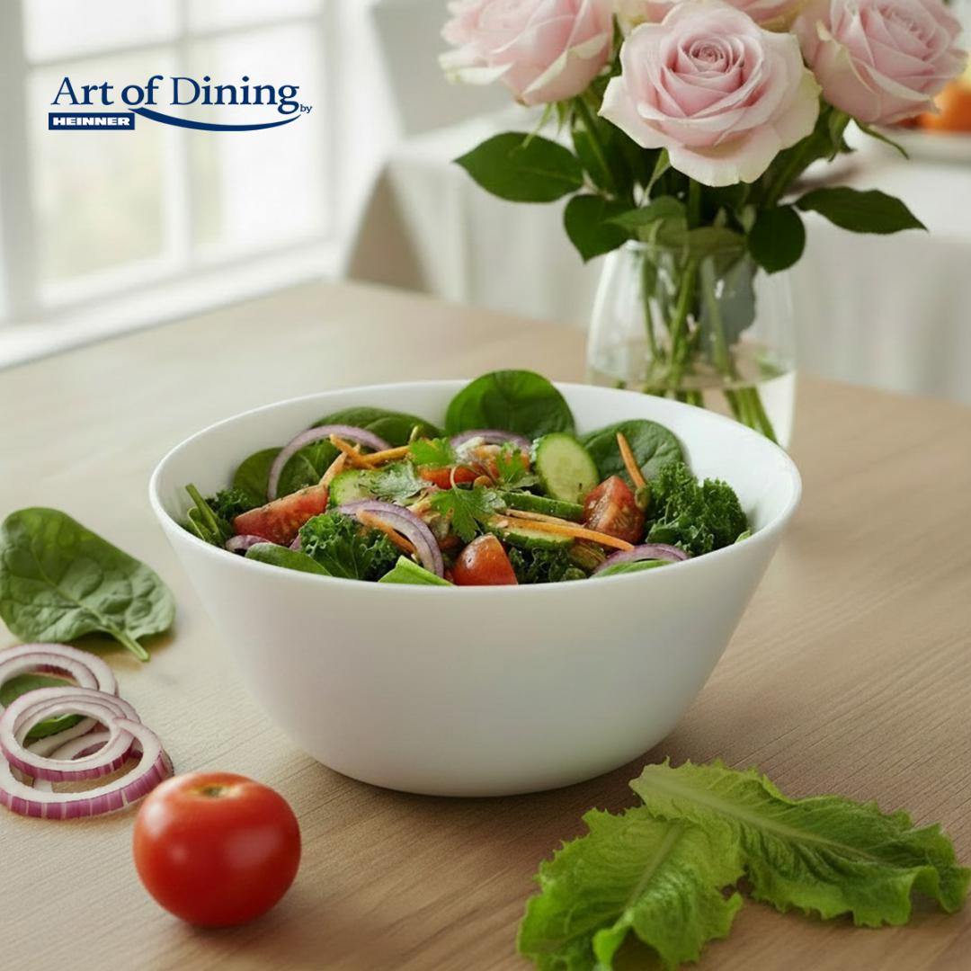 HEINNER SERVICIU MASA DIN OPAL ALB 19 PIESE, ARIANA, ART OF DINING, HR-AHL-19AR - imagine 11