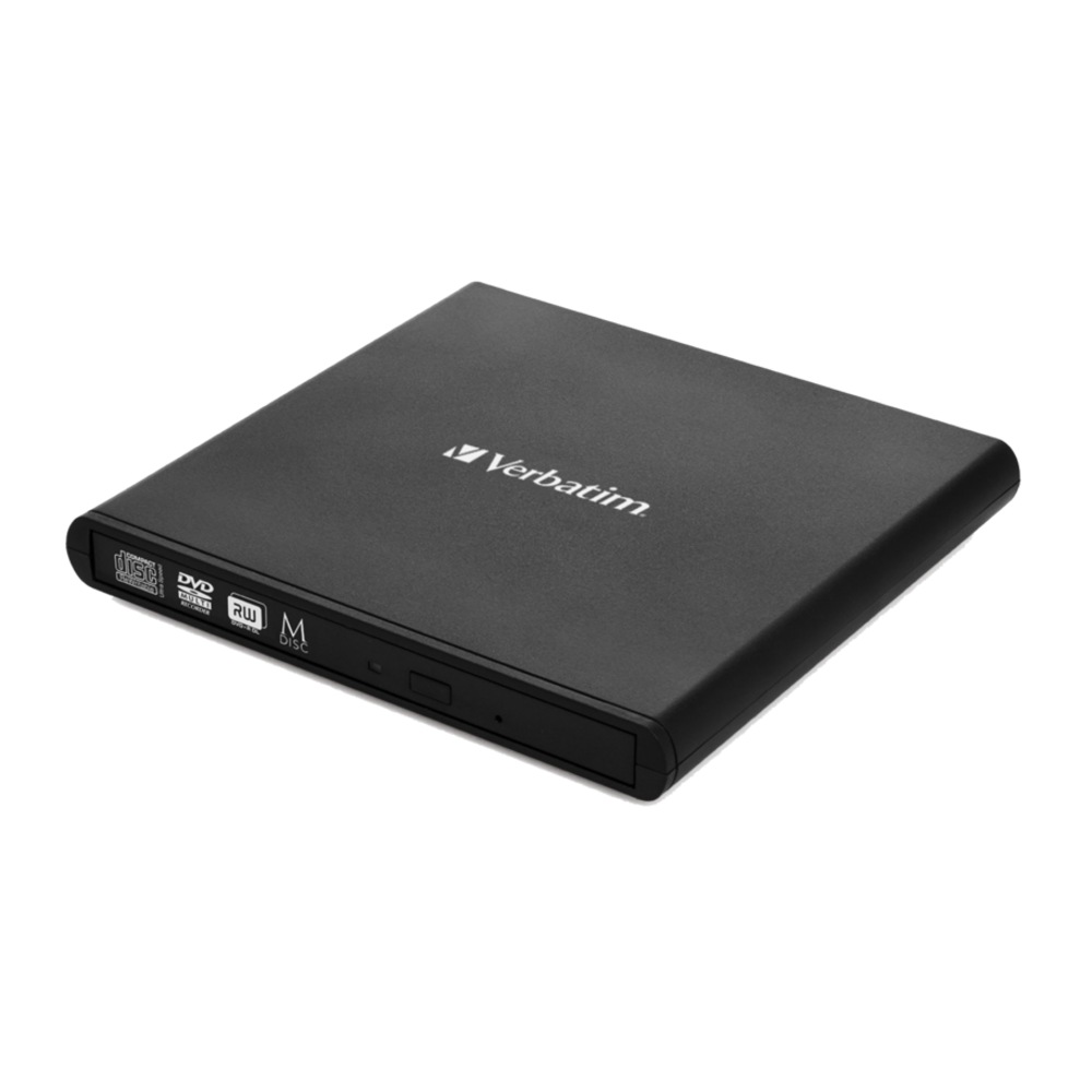 Verbatim DVD-RW extern, interfata USB 2.0, negru, include Nero Burn & Archive, 98938