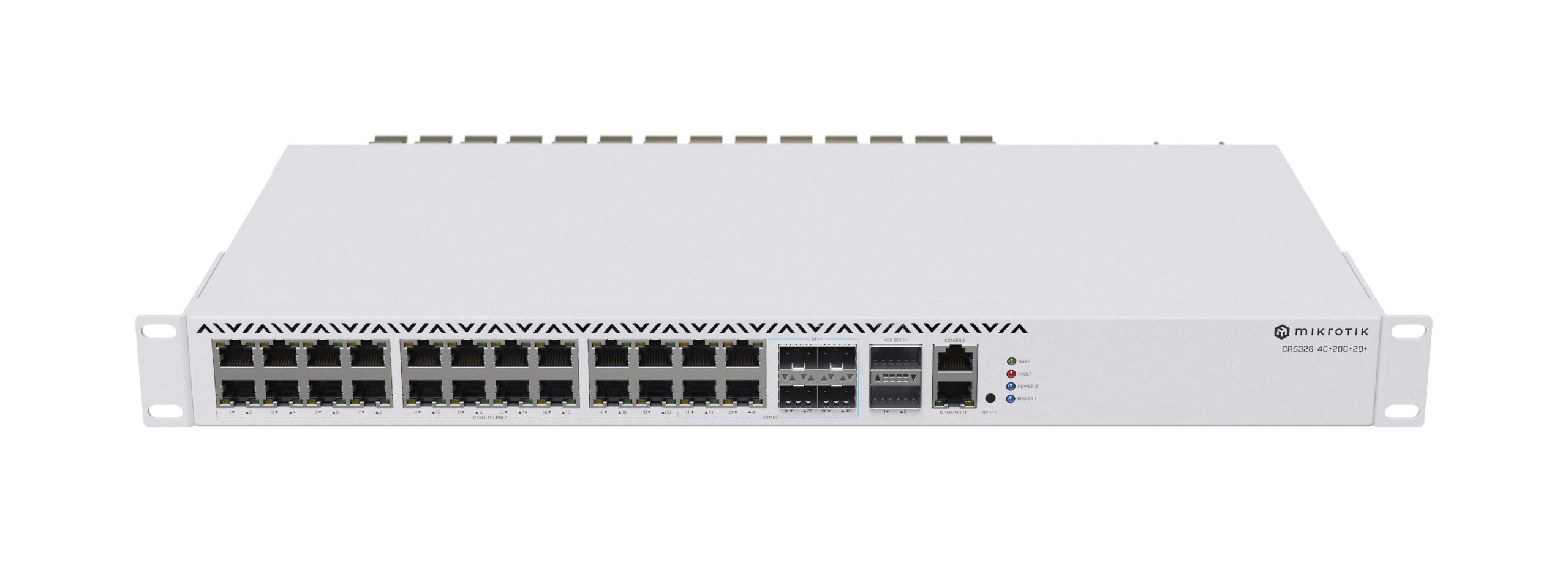 Mikrotik NET ROUTER/SWITCH 24PORT 2.5G/, CRS326-4C+20G+2Q+RM
