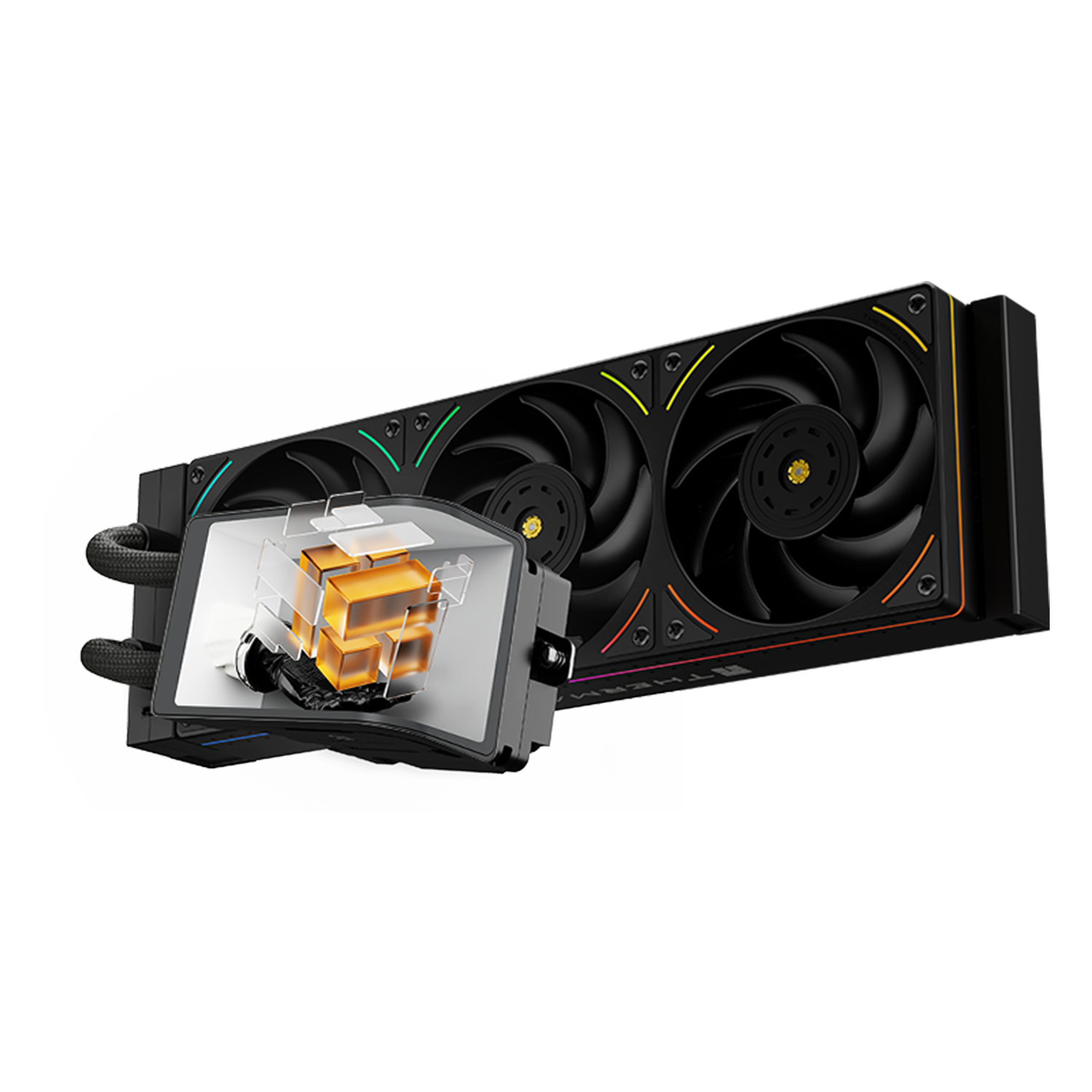 Thermalright COOLER, skt. Intel si AMD, racire cu lichid AIO, 3 x, Wonder Vision 360 UB Argb Black