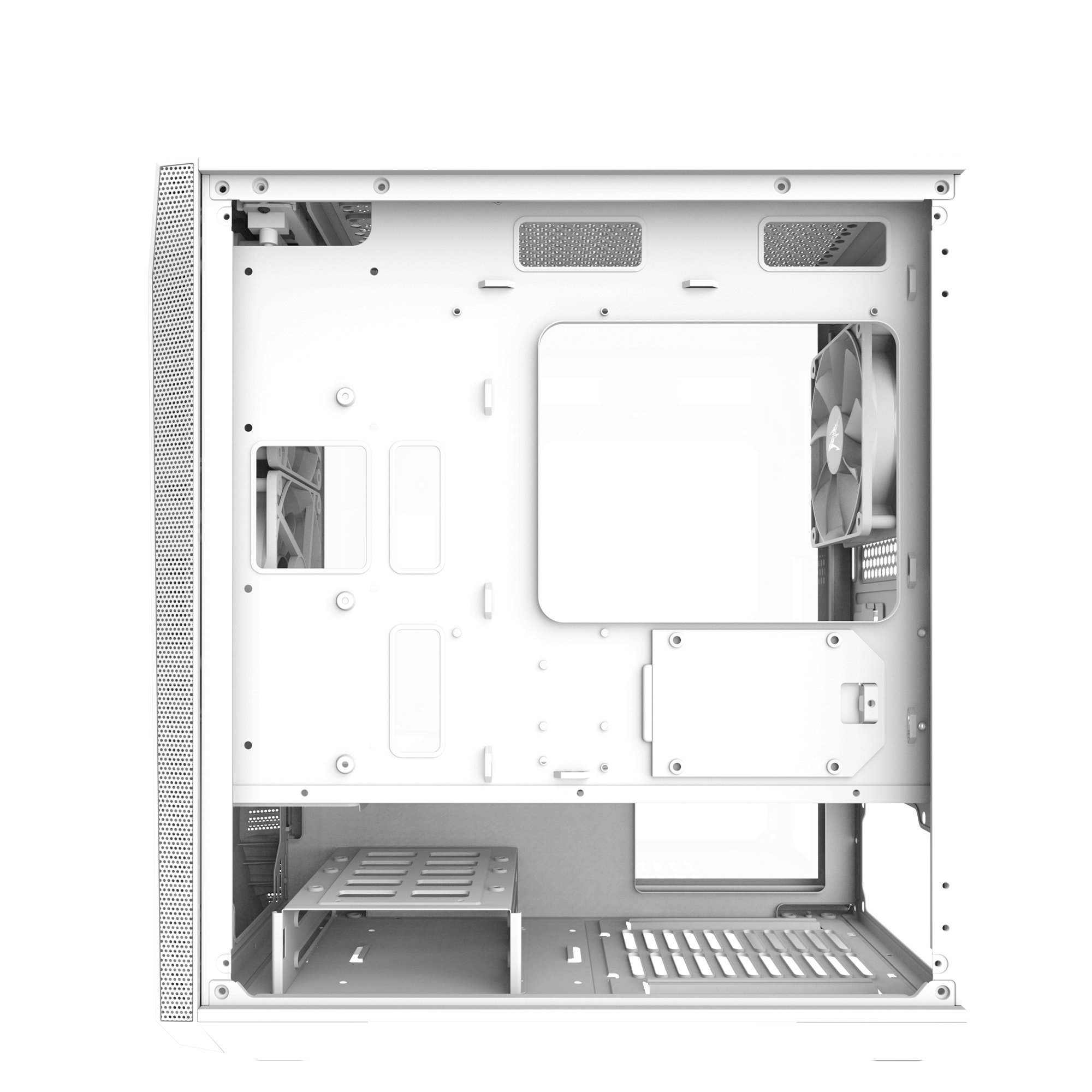Zalman CARCASA Z1 Iceberg, Z1 Iceberg White - imagine 6
