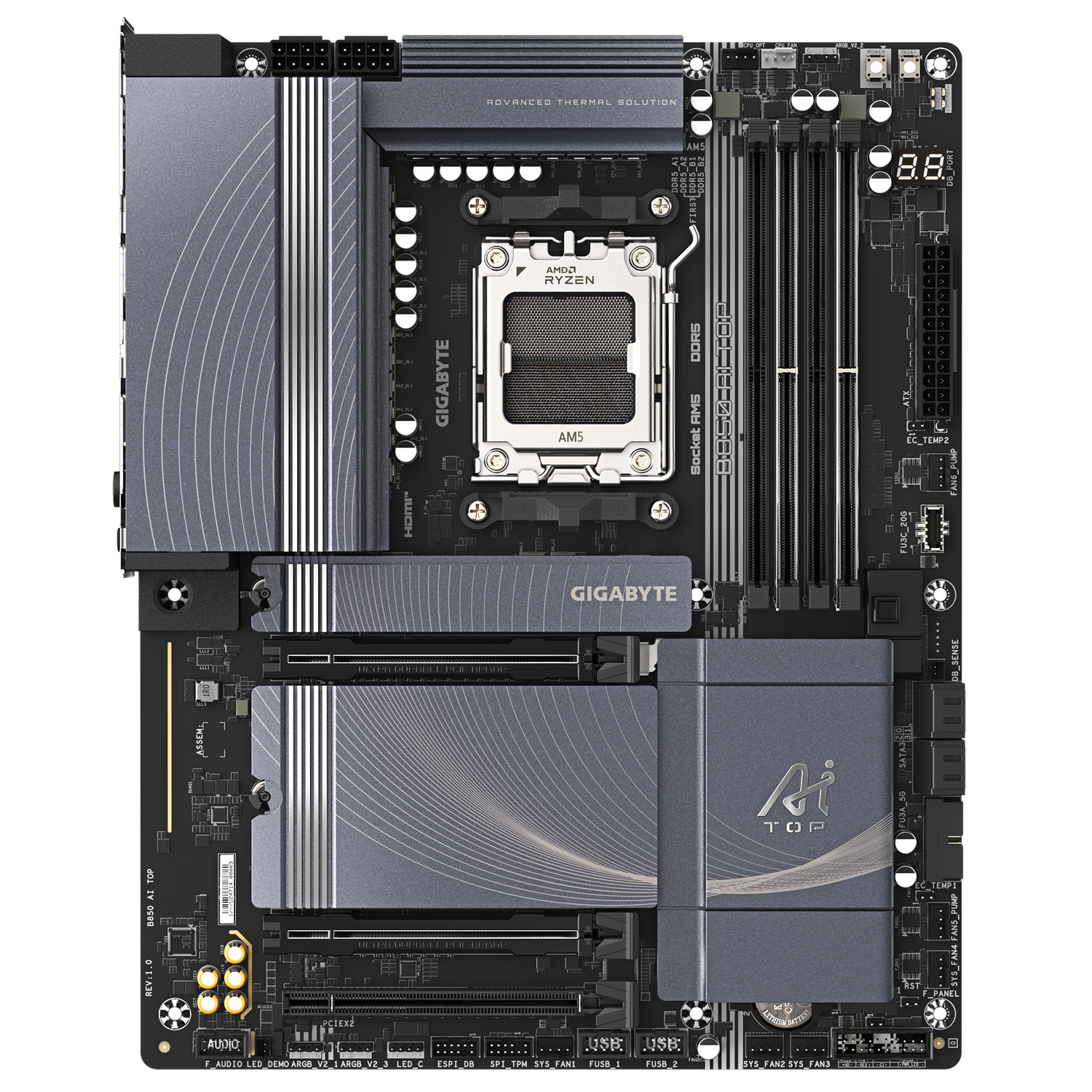 Gigabyte Placa de baza, B850 AI TOP