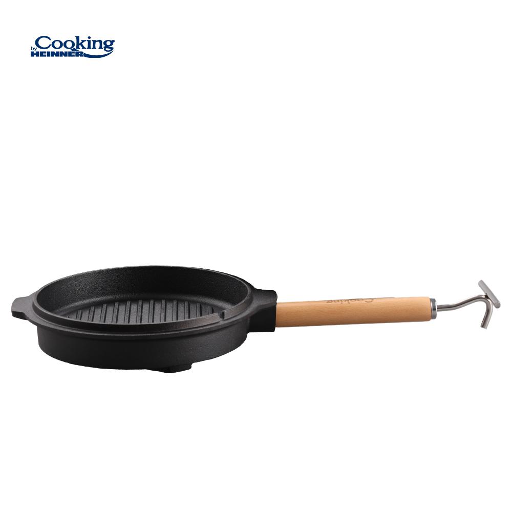 HEINNER CEAUN FONTA PURA + CAPAC DIA 29.5 CM, 6 L, NATURE, COOKING BY, HR-ZVC-TC7 - imagine 3