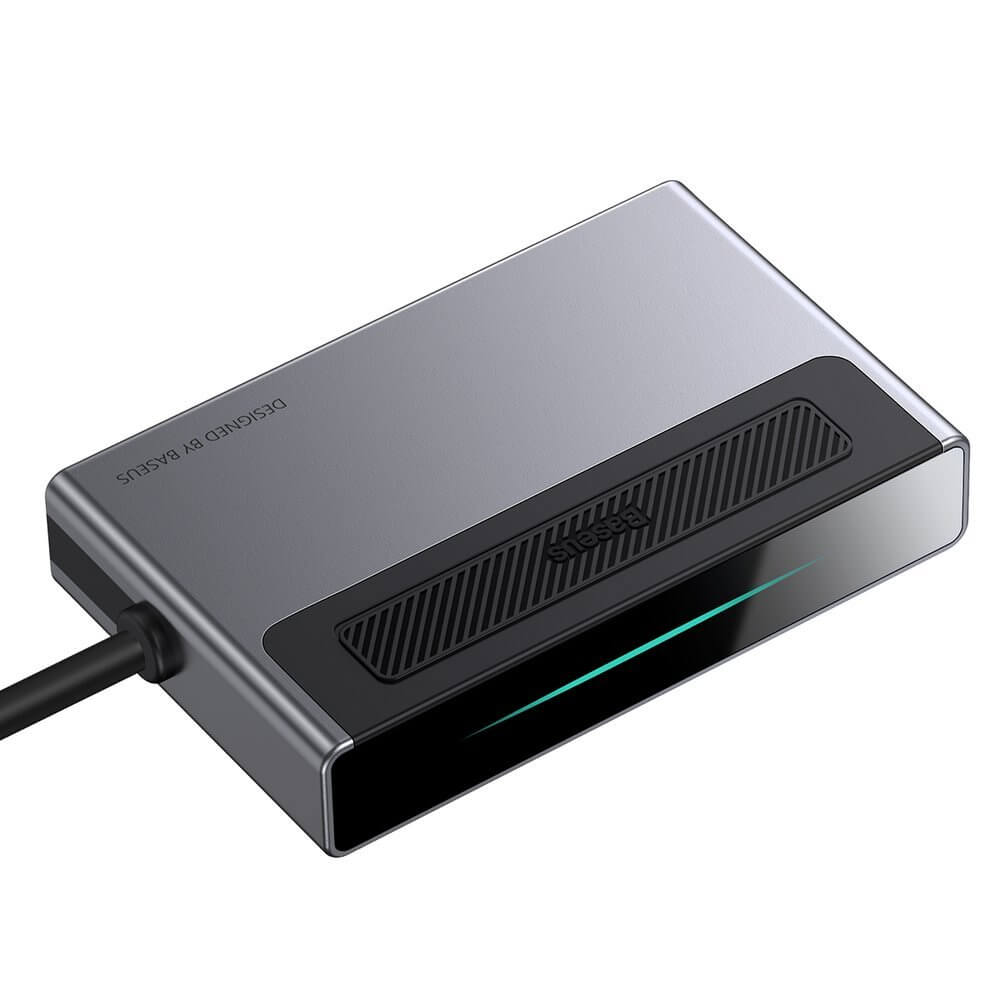 Baseus DOCKING Station Magic Multifunctional,conectare PC USB-C,USB 3.0x1, 3.5mm|card, CAHUB-DA0G - imagine 4