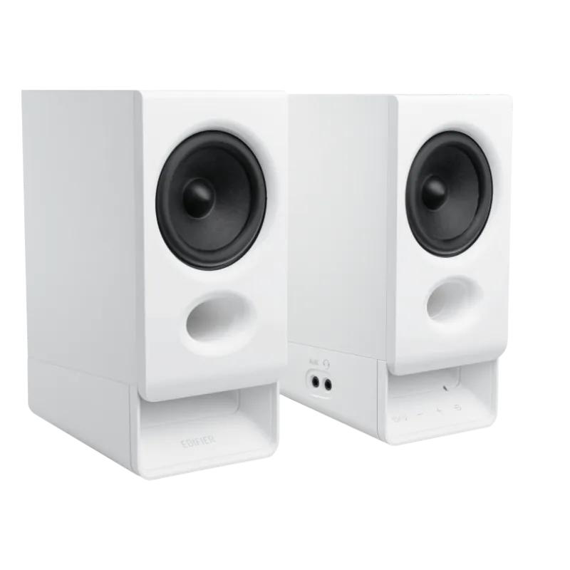 Edifier BOXE 2.0, RMS: 5W (2 x 2.5W), bluetooth v6.0, volum, mufa casti, touch panel, R20BT-W - imagine 5