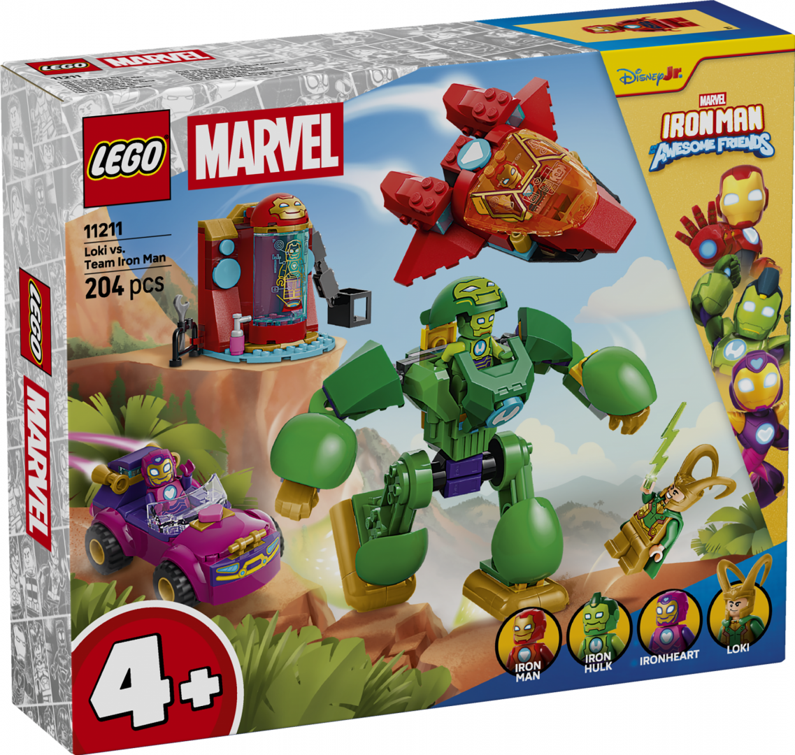 LEGO LOKI VS ECHIPA LUI IRON MAN, LEGO11211 - imagine 3
