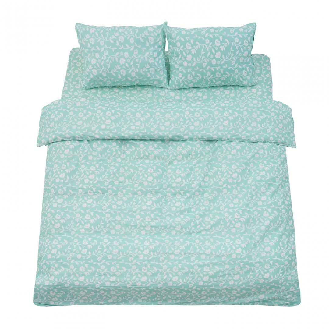 VANORA Set de pat king size bumbac, 92 gsm,Nova, VN-KGBED92-NVA