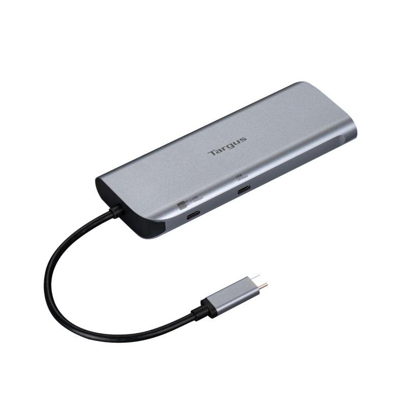 TARGUS Hub USB Dual Video Mobile Dock, USB-C, peste 5 porturi, HDMI, RJ-45, Gri, DOCK427GL