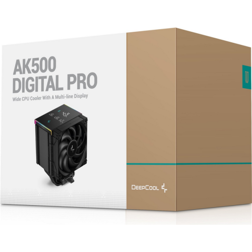 Deepcool COOLER AK500 DIGITAL PRO skt. Intel si AMD, racire cu aer, vent. 120mm, R-AK500-BKAPMN-G - imagine 6