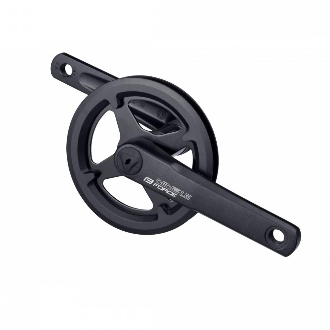 PEGAS Pedalier Force Nine1.6 38T 170mm Al Negru, FRC64296