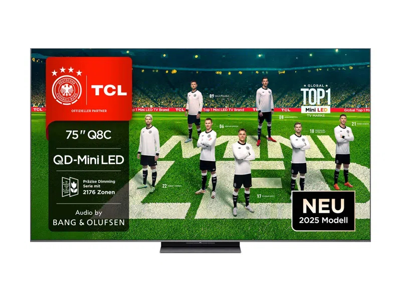 TCL Mini LED TV 4K 75(189 cm), 75Q8C