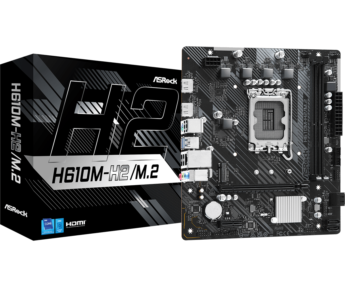 Asrock MB LGA1700, H610M-H2/M.2