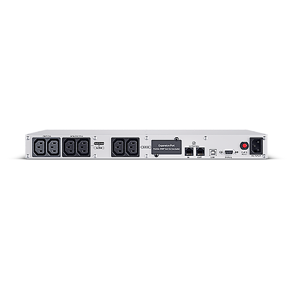 Cyber Power UPS Line Int. cu sin. pura, cu management, Rack 1U, LCD, 1500VA/900W, CP1500EIPFCRM1U - imagine 2
