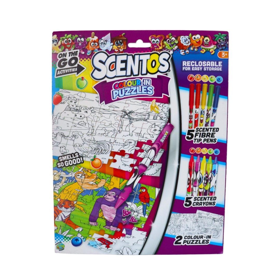 SCENTOS SET PARFUMAT DE CALATORIE CU PUZZLE-URI, SCS45181 - imagine 2