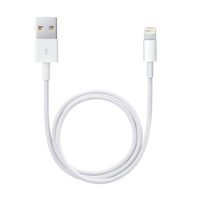 Apple CABLU alimentare si date smartphone, Lightning (T) la USB 2.0 (T), cauciuc, lungime, me291zm/a