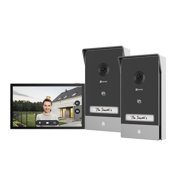 EZVIZ KIT VIDEINTERFON, Senzor imagine: 1/2.7 Progressive Scan CMOS, Rezolutie 2K, HP7 2-ENTRY