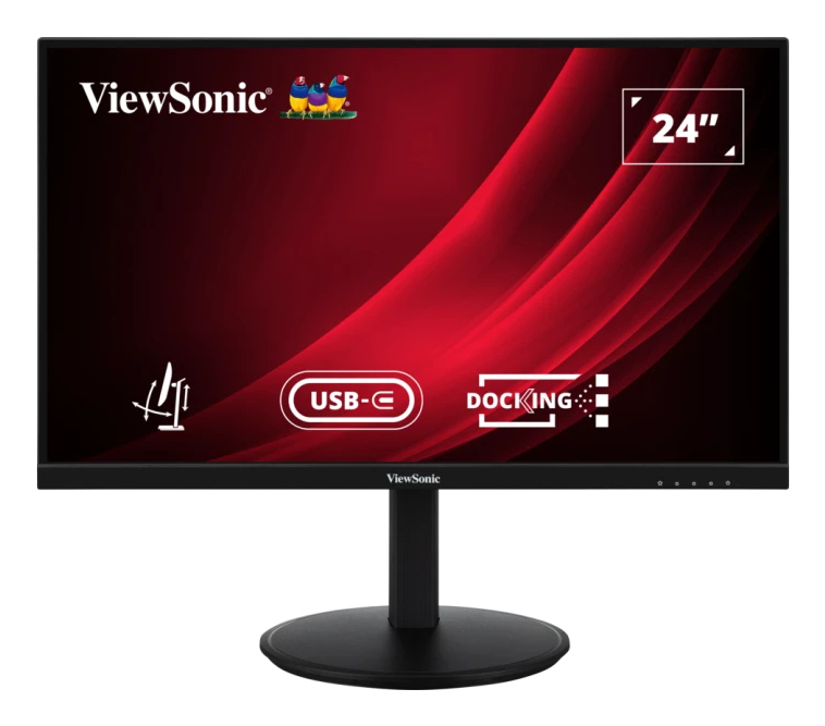 ViewSonic MONITOR LCD 24" IPS/BLACK, VG2409U-2