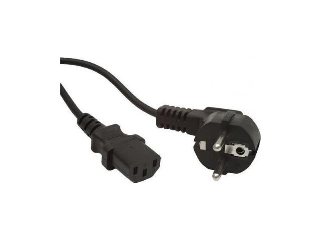 Gembird CABLU alimentare 3m, intrare Shucko, iesire C13, 10A, 3x1mm3, black, PC-186-075-3M