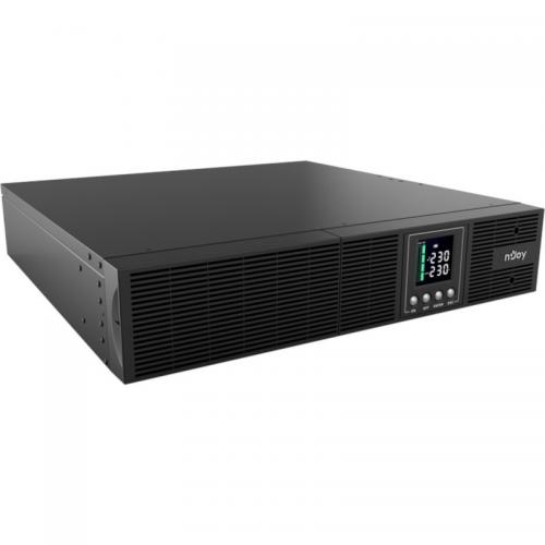 Njoy UPS Aster 2000, Online, Tower/rack, 1800 W, fara AVR, IEC x 8, display LCD, UPCMCOP920HASCG01B
