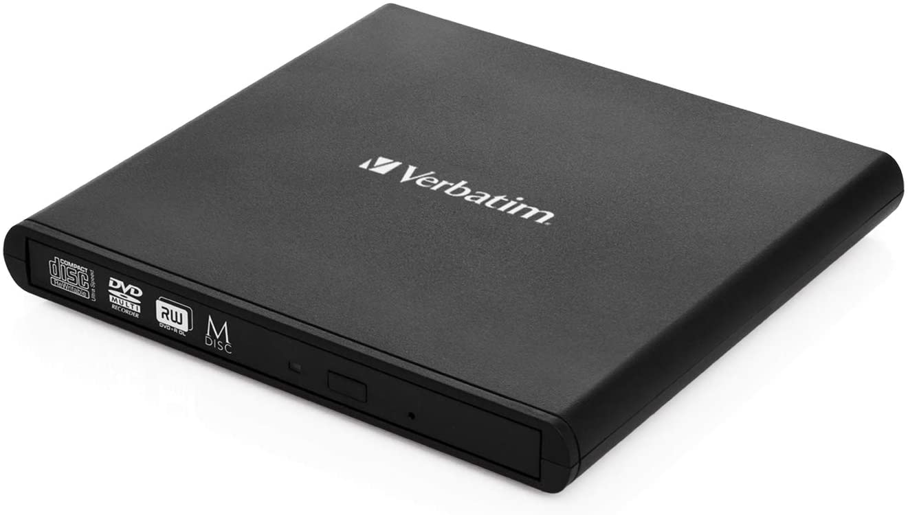 Verbatim DVD-RW extern, interfata USB 2.0, negru, 53504