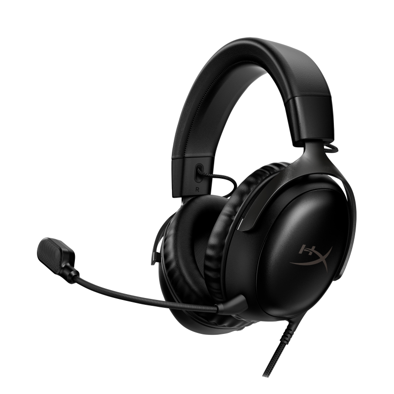 HP Casti Gaming Head-band HyperX Cloud III, Wired, noise-canceling, Negru, 727A8AA