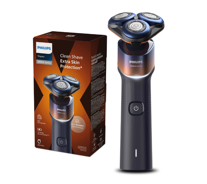 PHILIPS Aparat de ras Seria 5000, barbierit umed/uscat, tehnologie SkinProtect, capete, X5012/00