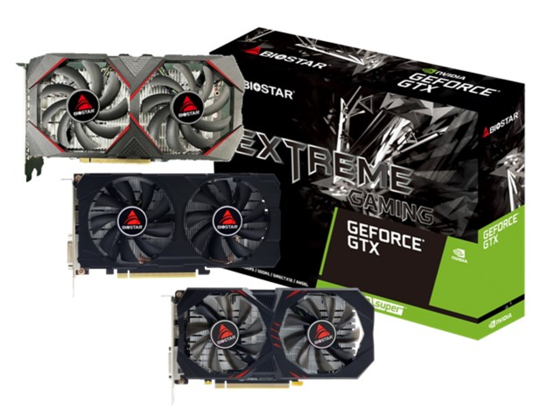 BIOSTAR Placa video GeForce GTX 1660 SUPER, 6GB, GDDR6, 192 bit, DVI, DP, HDMI, VN1666SF69 - imagine 3