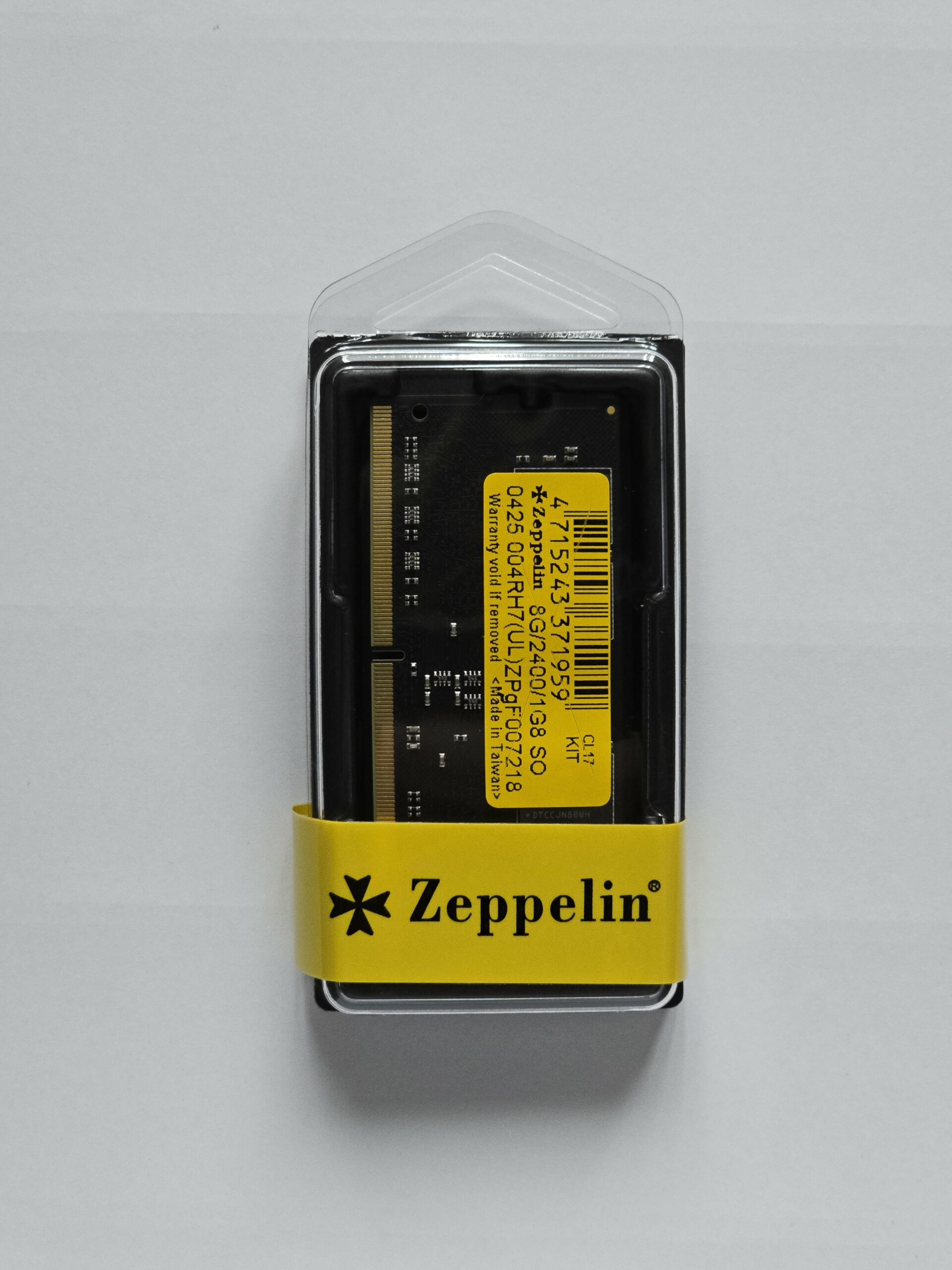 Zeppelin MEMORIE SODIMM DDR4 16GB frecventa 2400 MHz, (kit 2 x 8GB), retail, ZE-SD3-16G2400-KIT