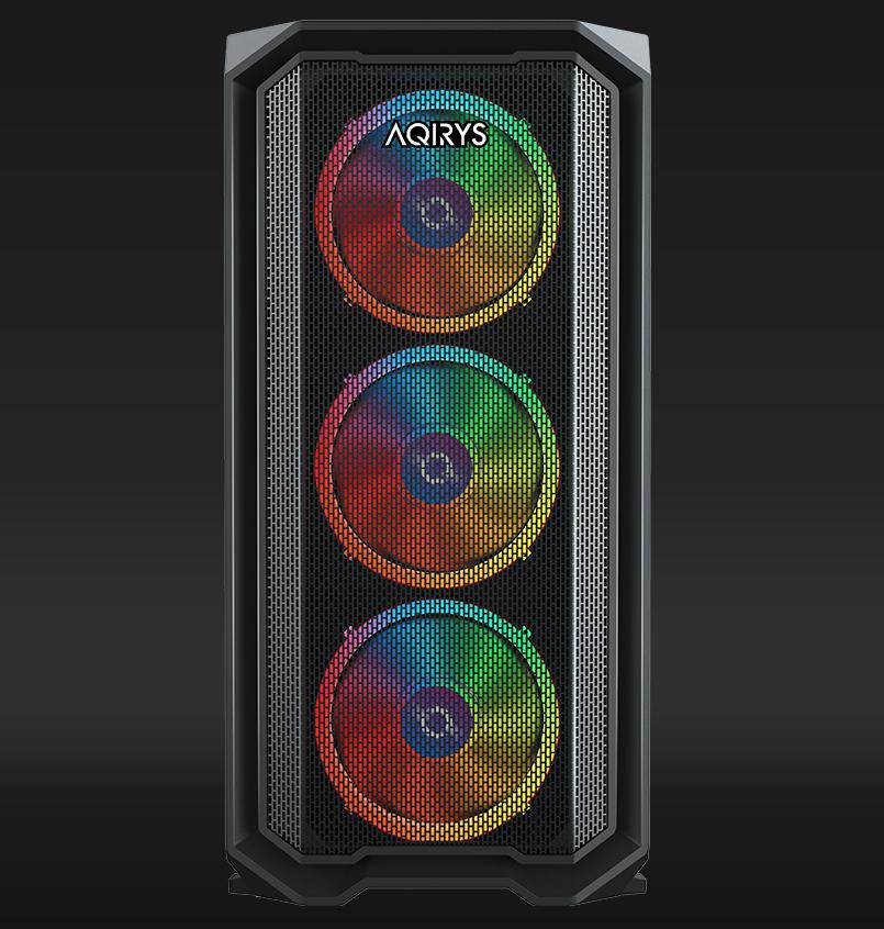 AQIRYS Carcasa WEZEN, RGB, Mid Tower, Black, AQRYS_WEZENBK - imagine 2