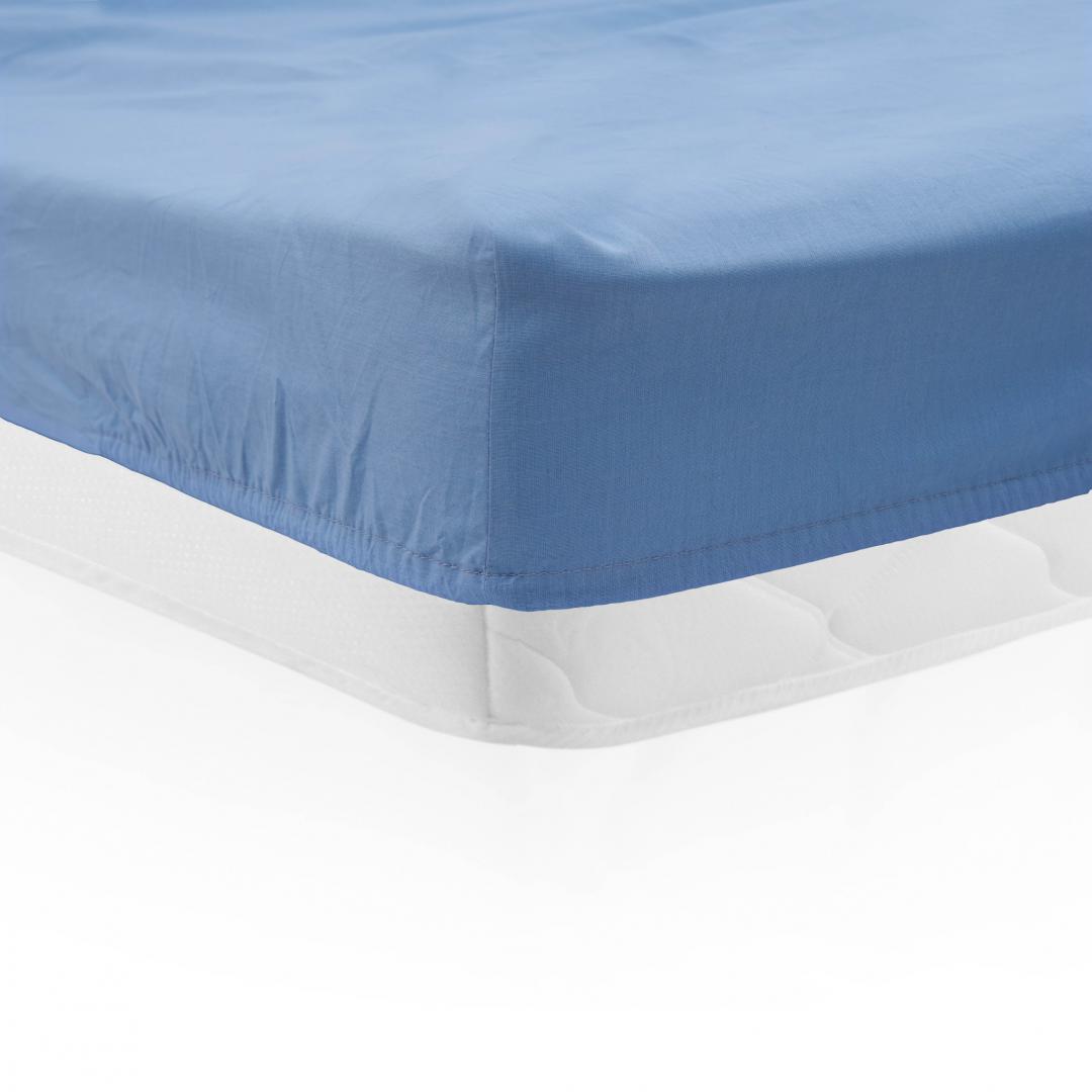 HEINNER CEARCEAF PAT CU ELASTIC 140X200 CM BLUE, HR-SHEET140-BLU