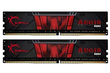 G.Skill Memorie DDR - gaming Aegis DDR4 16GB frecventa 3000 MHz, 8GB x 2 module, F4-3000C16D-16GISB