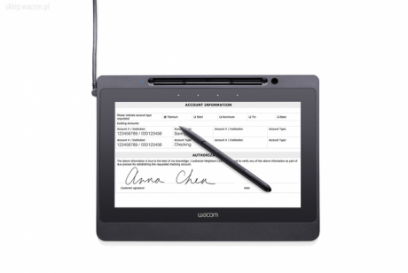 Wacom Interactive Signature Pen Display, DTU1141B