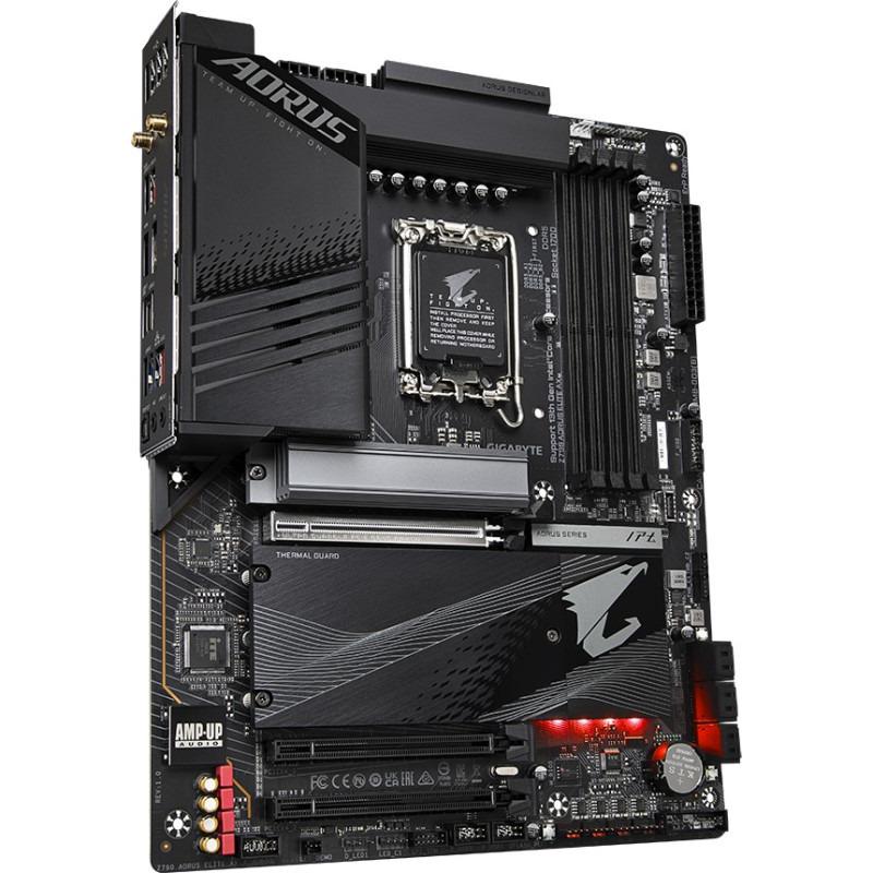 GIGABYTE Placa de baza Z790 AORUS ELITE AX, Socket 1700, DDR5, ATX, Z790 AORUS ELITEAX
