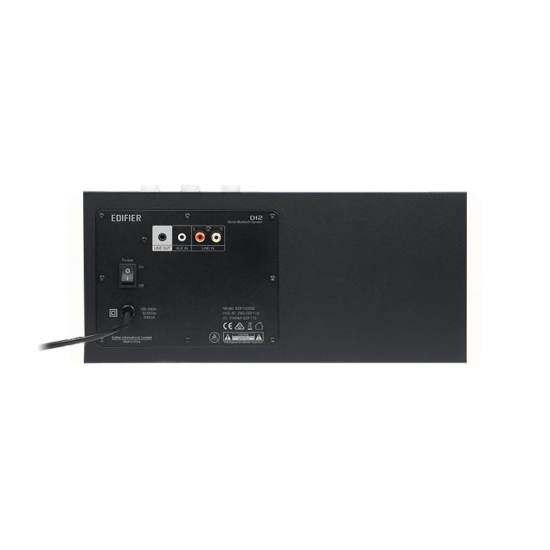 Edifier BOXE desktop bluetooth, RMS: 70W (2 x 20W, 2 x 15W), Bluetooth 5.0, RCA, AUX, D12-W - imagine 5