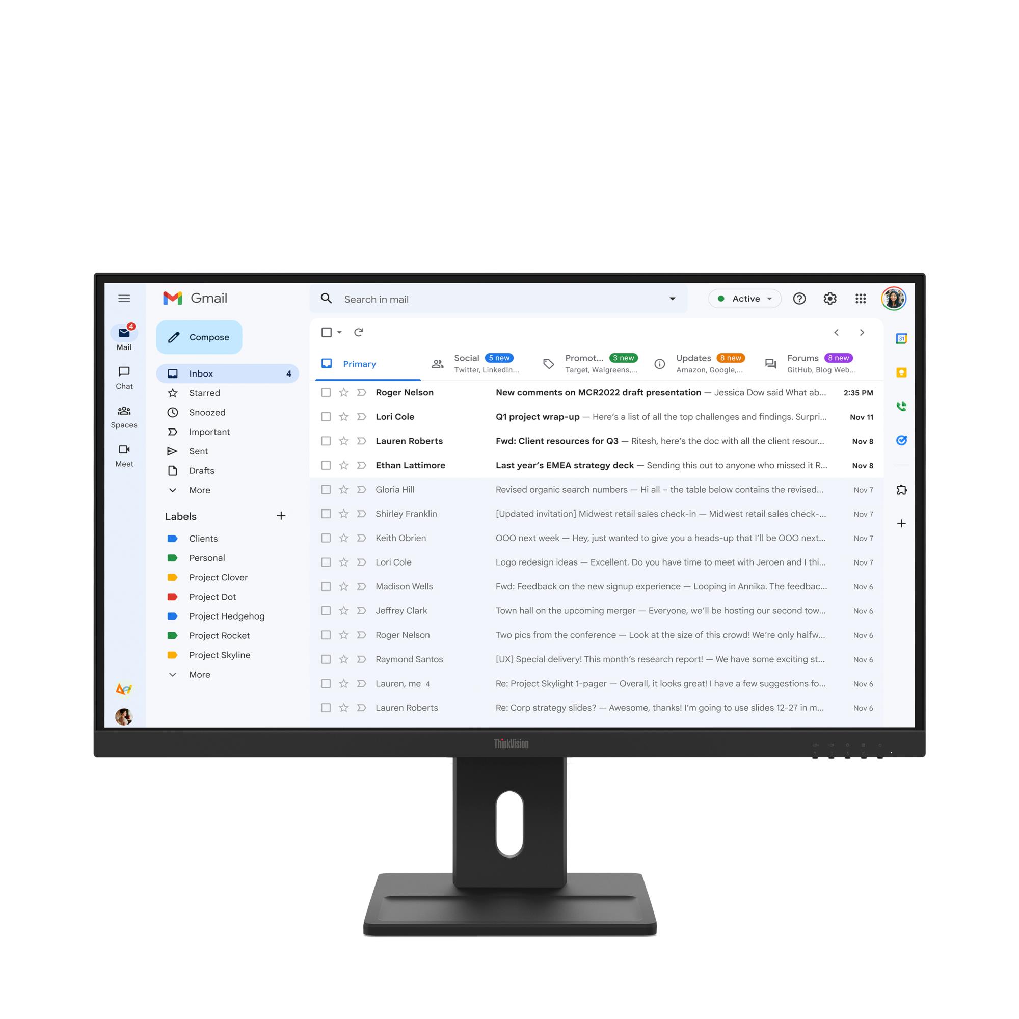 Lenovo MONITOR LCD 27" E27-40/, 64BCMAT4EU