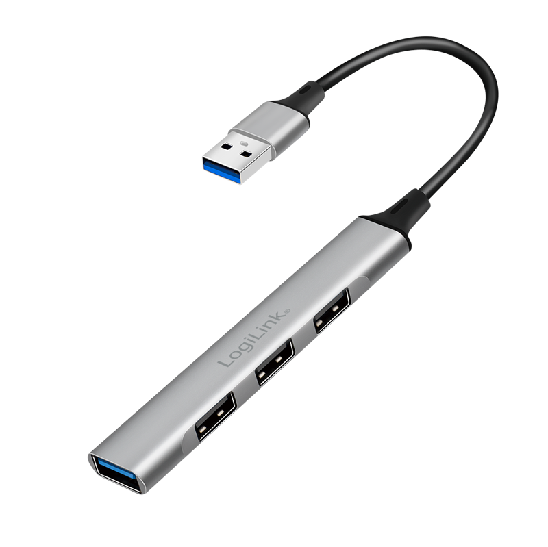 Logilink HUB extern, porturi USB: USB-A 3.0 x 1 + USB-A 2.0 x 3, conectare prin USB-A, UA0391