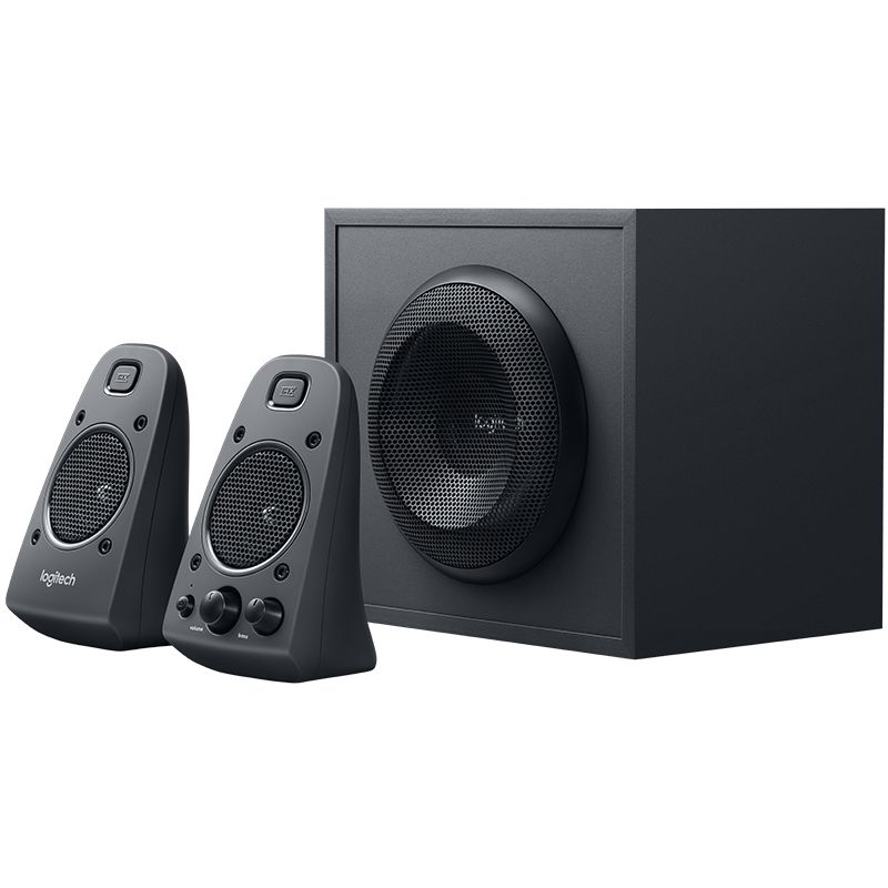 Logitech BOXE 2.1, RMS: 200W (2 x 35W, 1 x 130W), THX certfied, black, "Z625", 980-001256