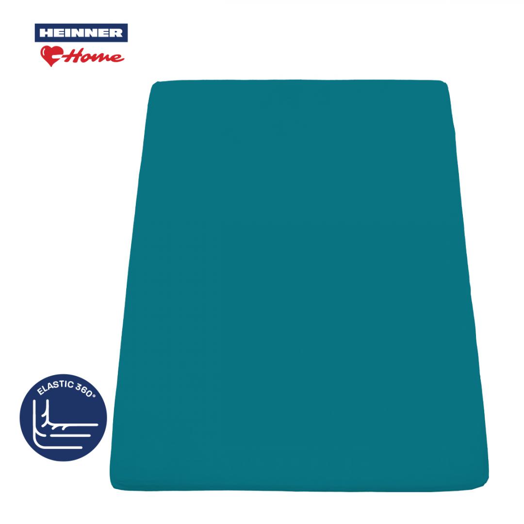 HEINNER Cearceaf de pat cu elastic 180x200cm TRQ, HR-SHEET180-TRQ
