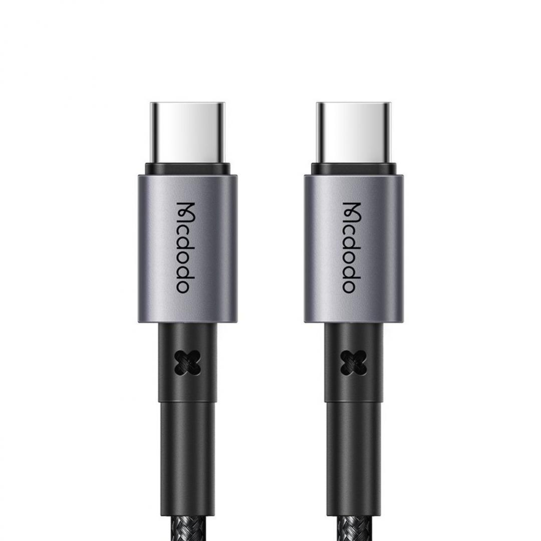 MCDODO Cablu Type-C la Type-C Fast Charging PD 65W, 3.25A, 1m, Negru, CA-3130