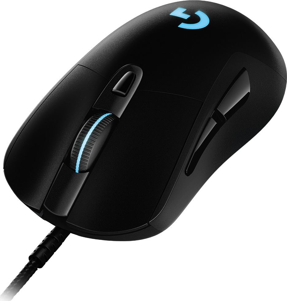 Logitech MOUSE, G403 HERO, gaming, cu fir, USB, optic, 16000 dpi, butoane/scroll 6/1, 910-005632