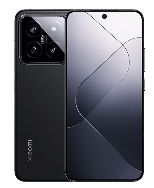 Xiaomi Smartphone 14 512GB 12GB RAM 5G Dual SIM Black, MZB0G1BEU
