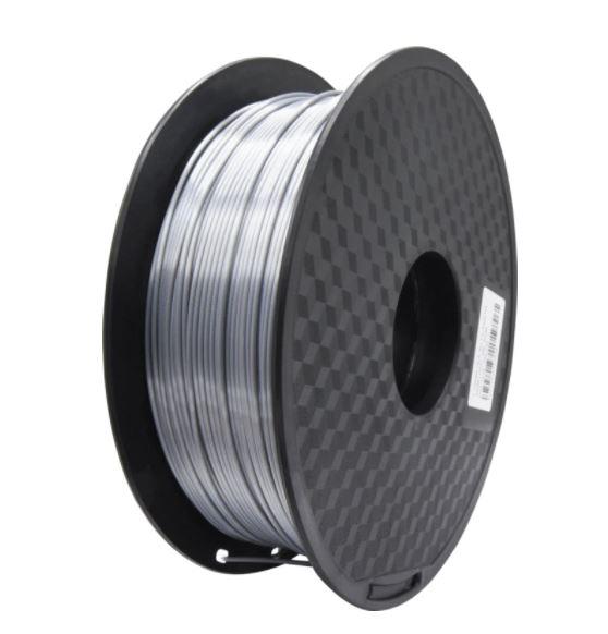 CREALITY PLA 3D Printer Filament, silk silver, Printing temperature: 190-220, CR-SILK SILVER - imagine 2