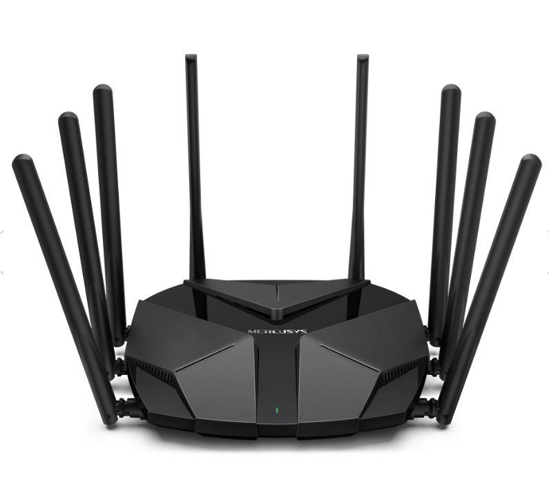Mercusys ROUTER wireless 6000Mbps, 3 porturi LAN Gigabit, 1 port WAN 2.5 Gigabit, Dual Band, MR90X