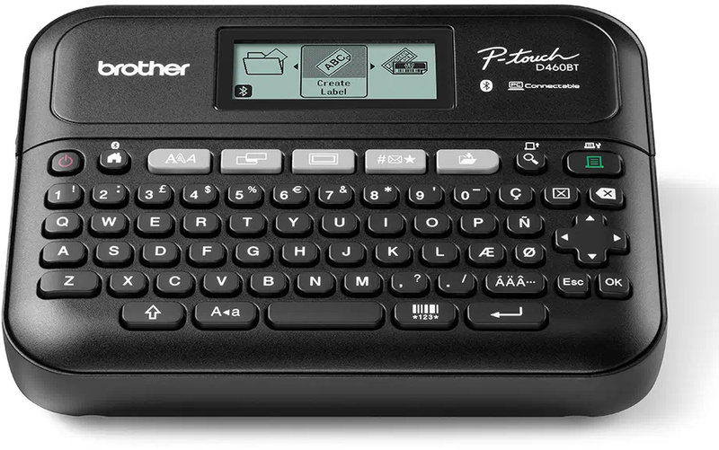 BROTHER Imprimanta Direct Termic 180dpi PT-D460BTVP, Viteza de tiparire: 30mm/s, PTD460BTVPYJ1