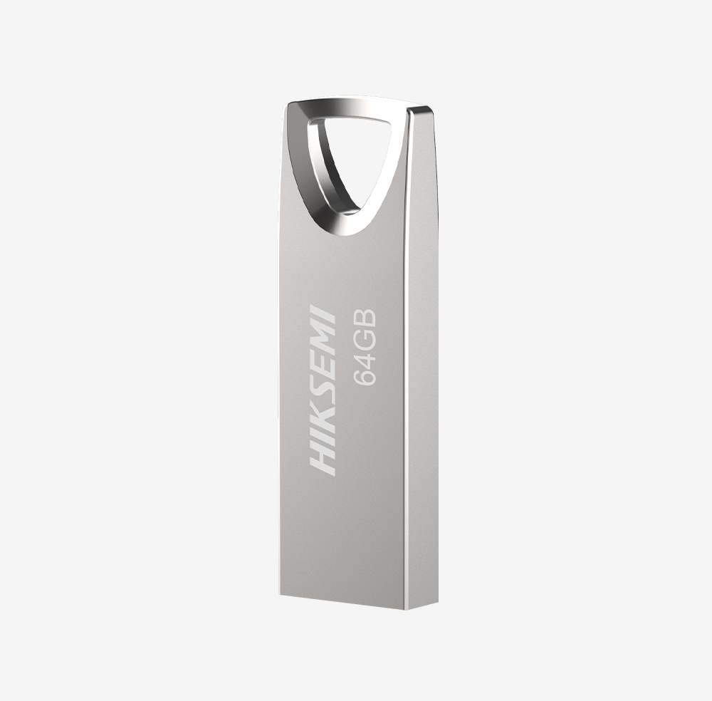 Hiksemi MEMORIE USB 2.0 64 GB, carcasa metalica, argintiu, HS-USB-M200/64G
