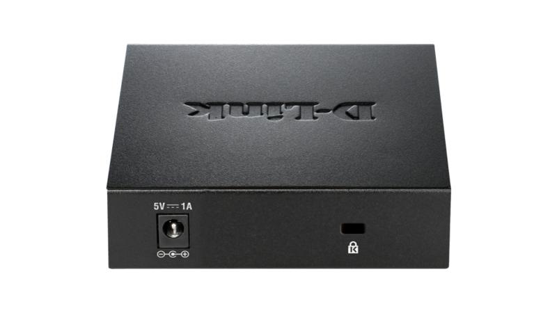 D-LINK Switch, 5 port,10/100/1000 Mbps, DGS-105 - imagine 2