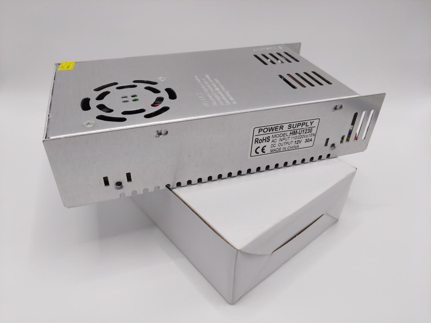 OTHER SURSA ALIMENTARE 360W 12V CARCASA METAL CU VENTILATOR, HM-U1230 12V 360W FAN