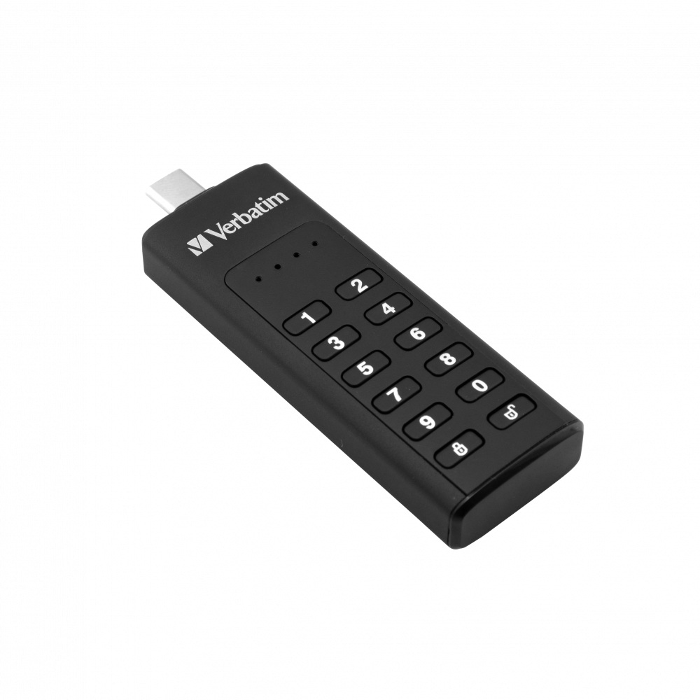 Verbatim MEMORII USB VER KEYPAD SECURE USB 3.1 G1 DRIVE, 49430 - imagine 3