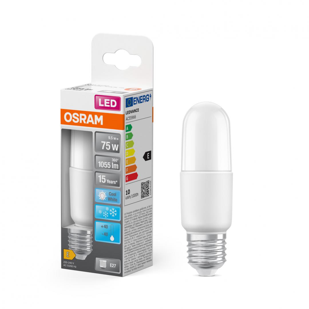 Osram LEDSSTICK75 9,5W/840 230VFR E27 FS1OSRAM, 000004058075059214