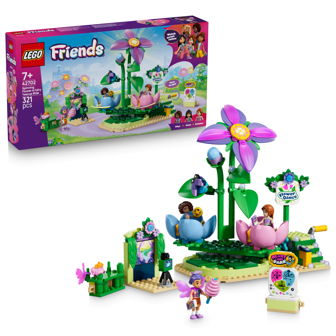LEGO FLOARE ROTITOARE SI CEASCA PENTRU ZANE, LEGO42702